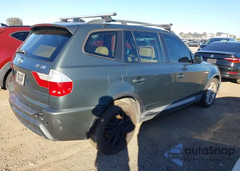 2008 BMW X3 3.0Si from USA, damaged, VIN WBXPC93418WJ16988